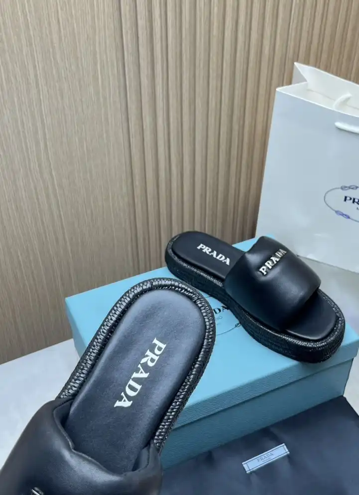 hype Prada Slippers