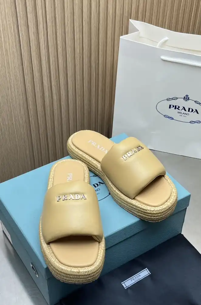 hype Prada Slippers