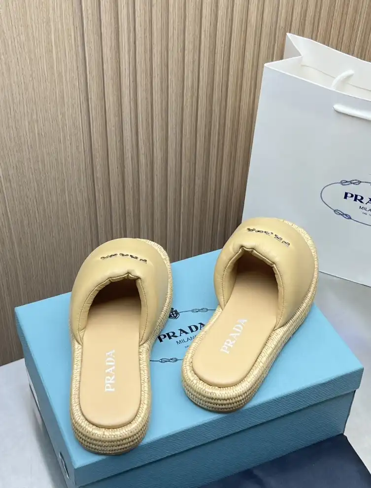 hype Prada Slippers