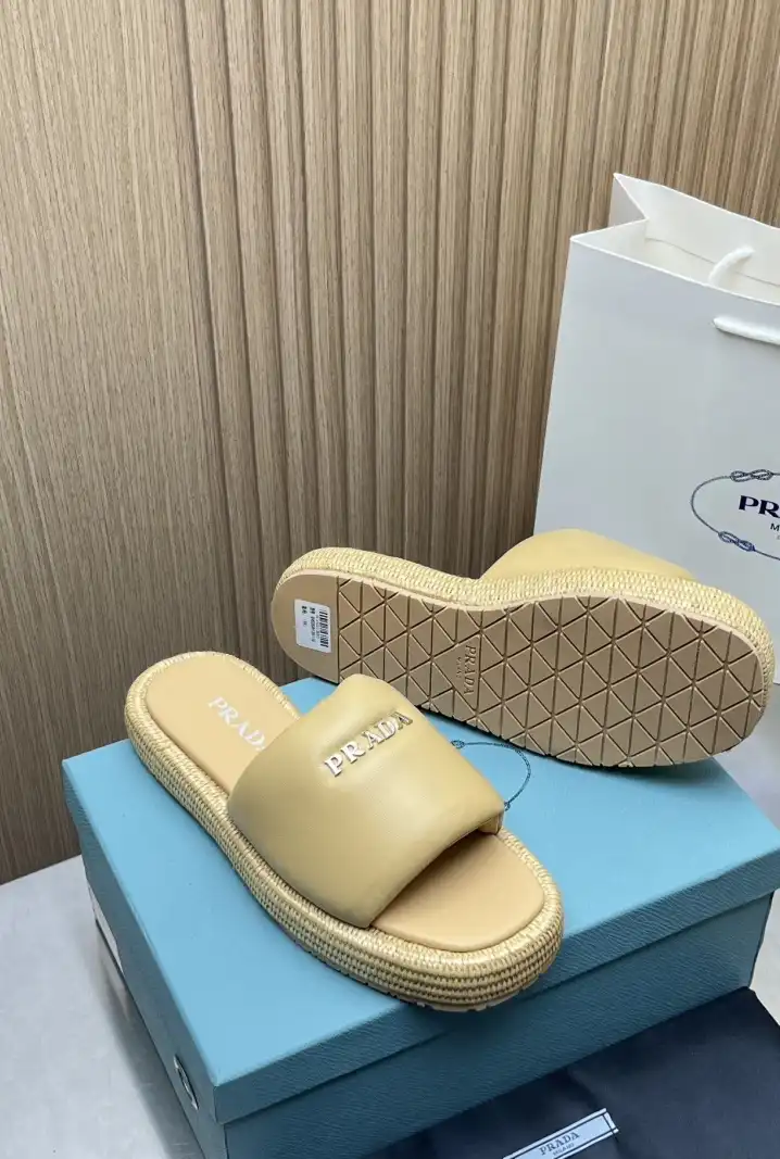 hype Prada Slippers