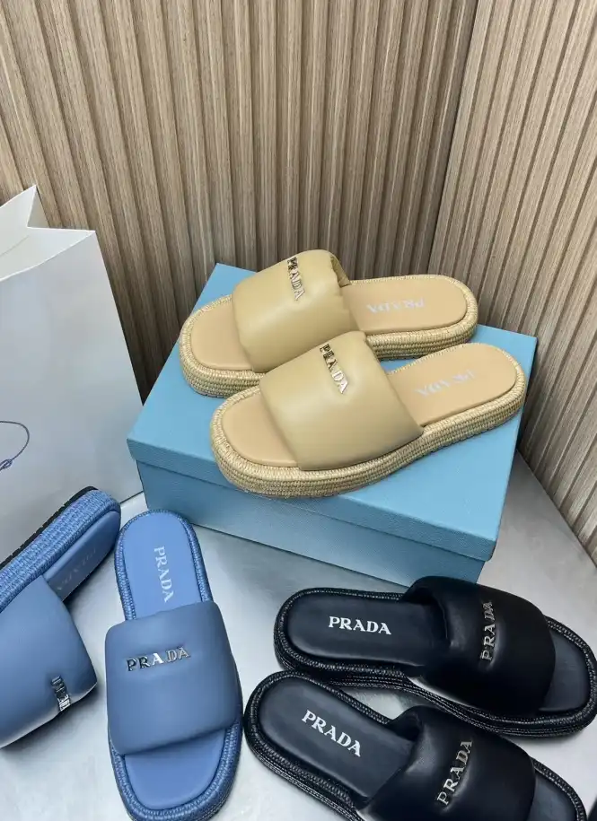 hype Prada Slippers