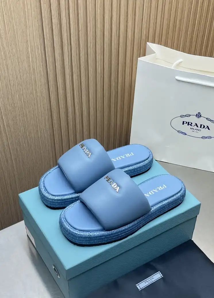 hype Prada Slippers