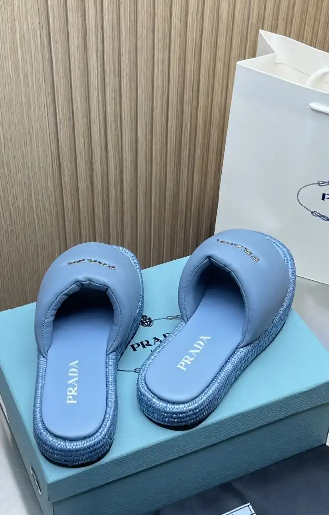 hype Prada Slippers