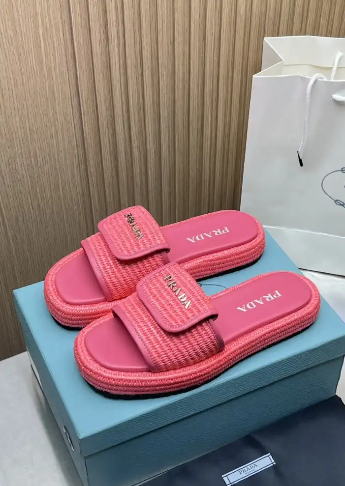 hype Prada Slippers