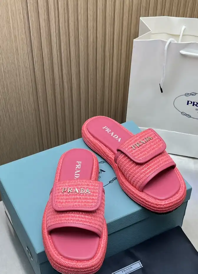 hype Prada Slippers