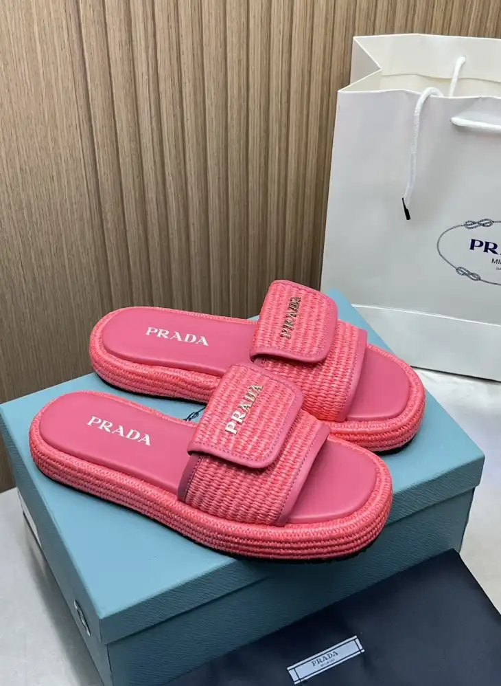 hype Prada Slippers