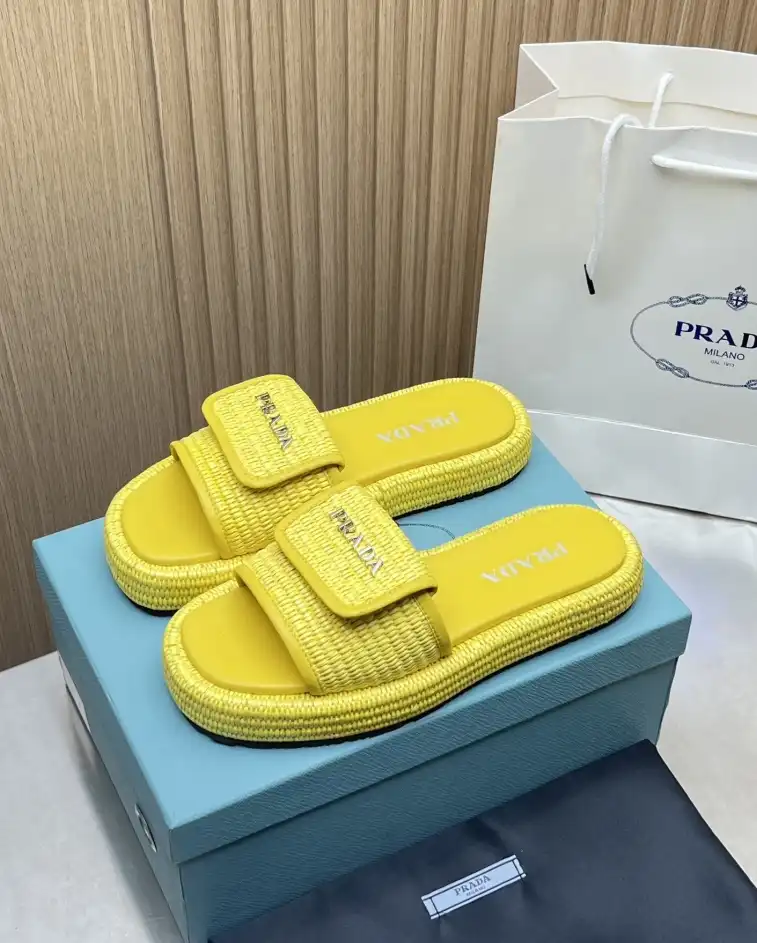 hype Prada Slippers