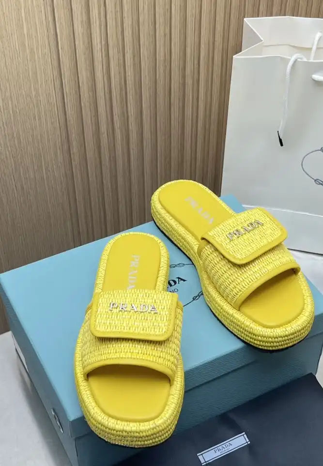 hype Prada Slippers