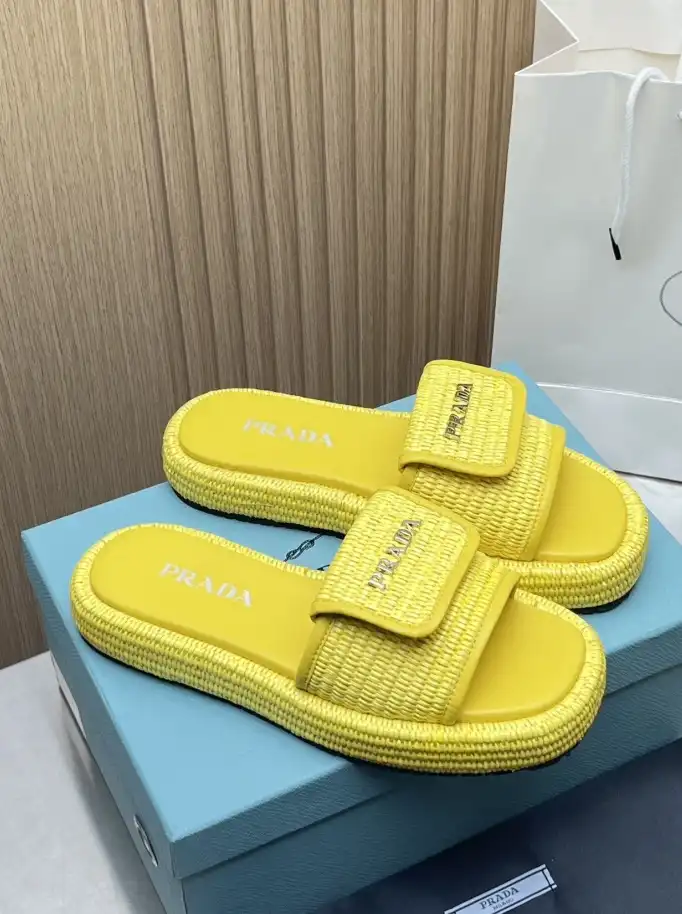 hype Prada Slippers