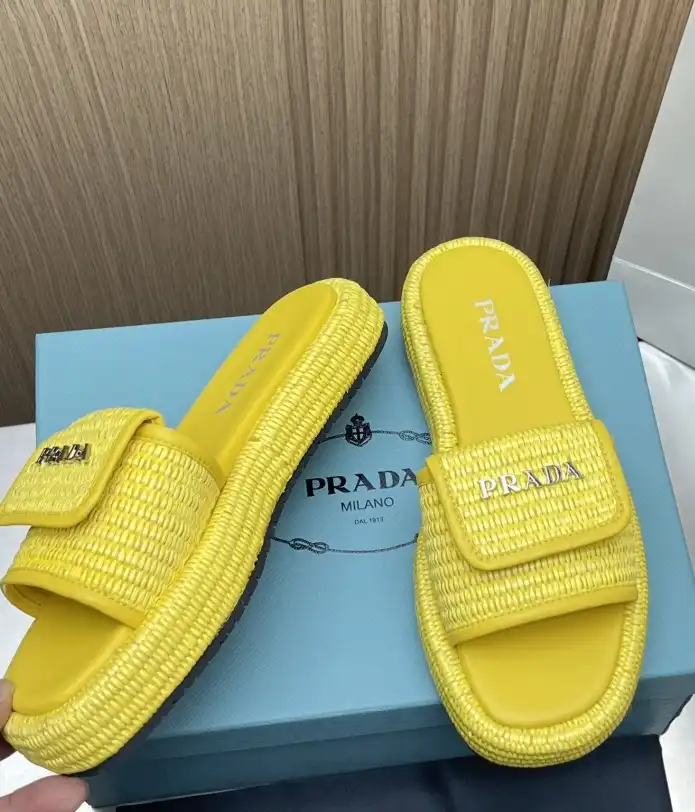 hype Prada Slippers