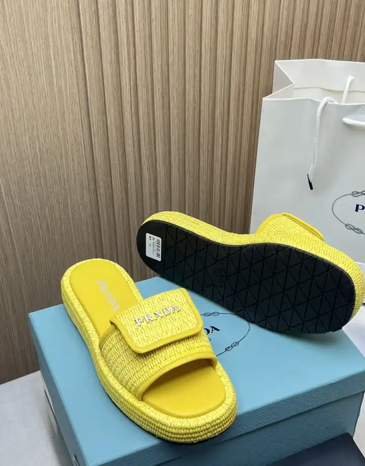 hype Prada Slippers