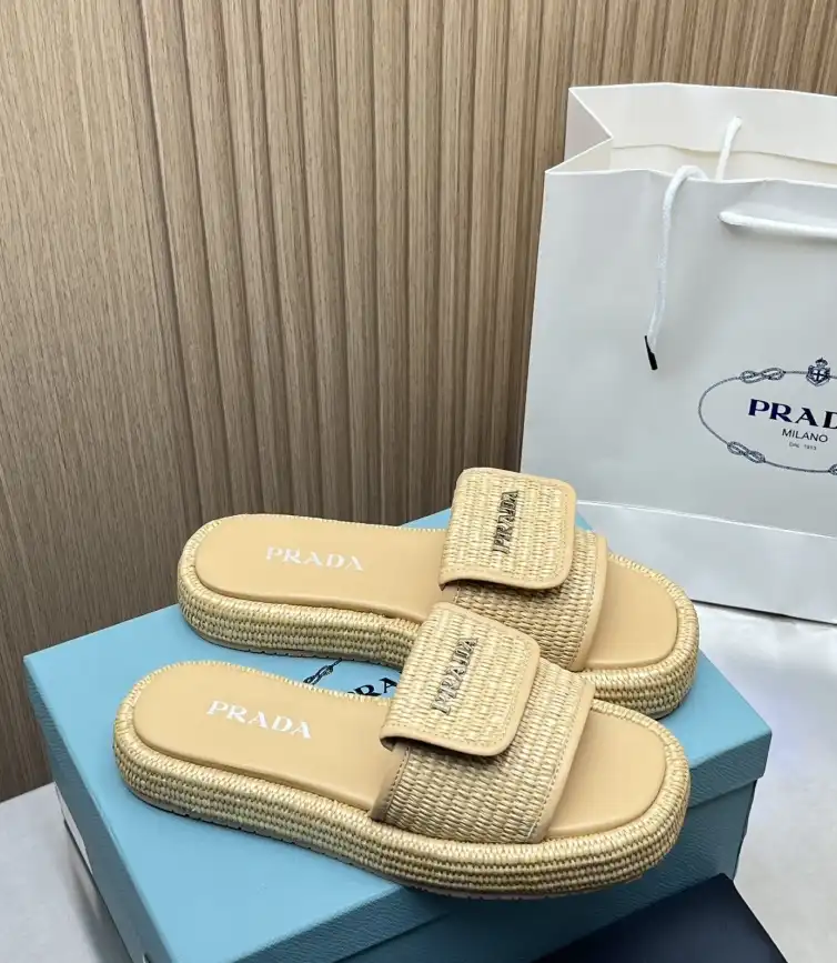 hype Prada Slippers