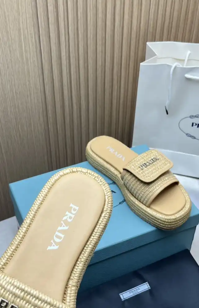 hype Prada Slippers