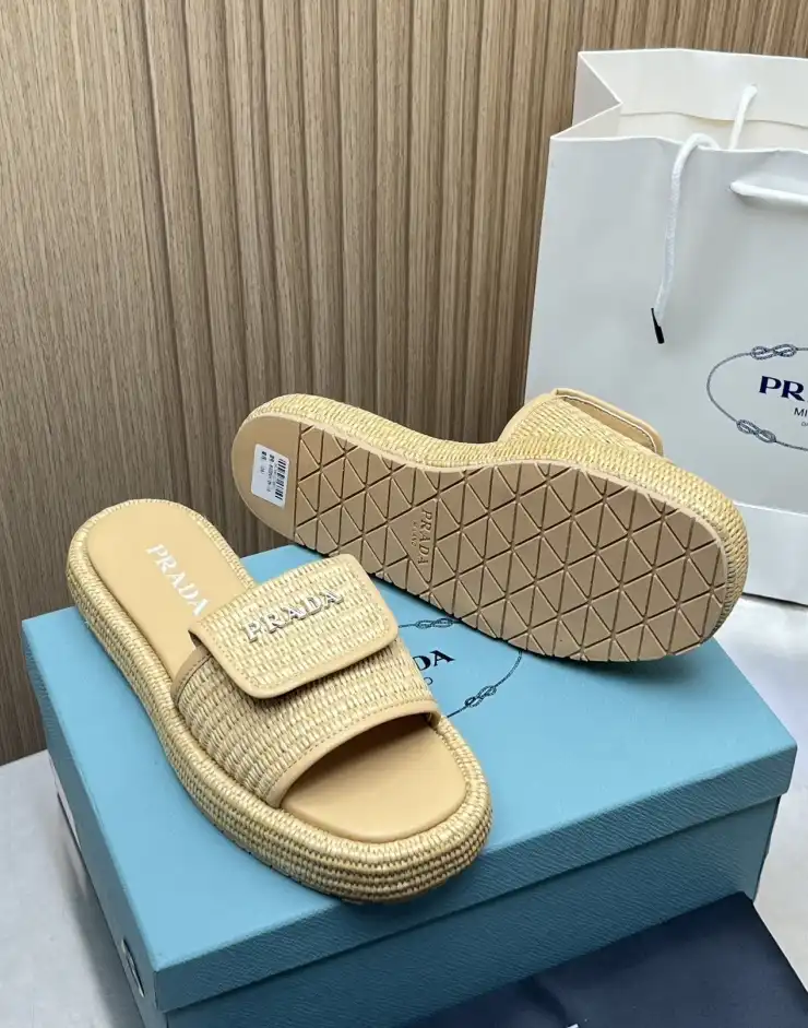 hype Prada Slippers