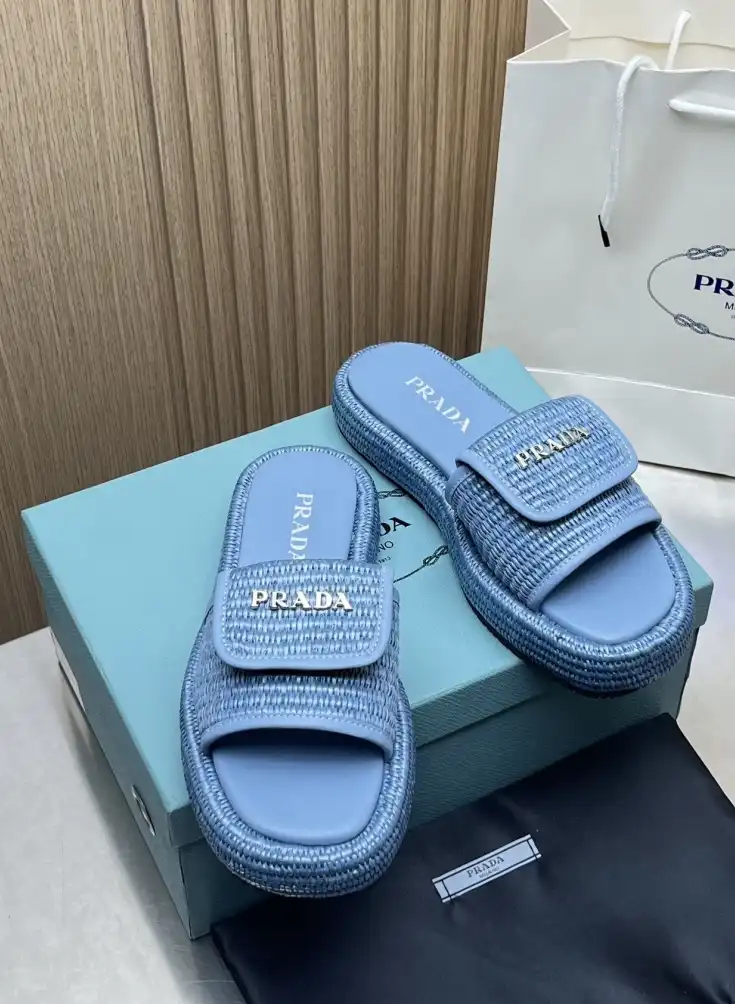 hype Prada Slippers