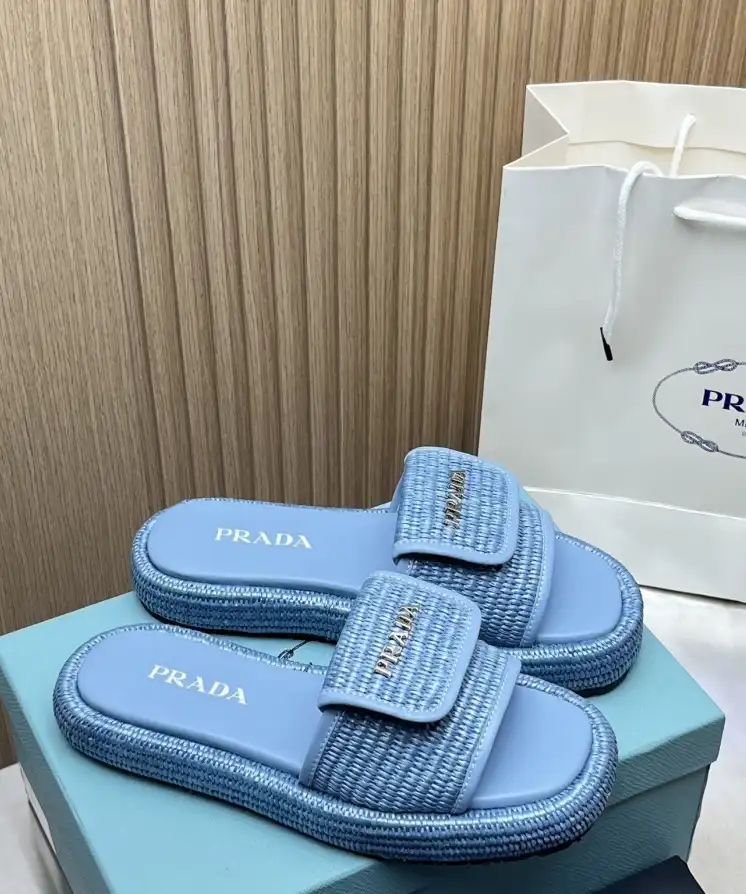 hype Prada Slippers