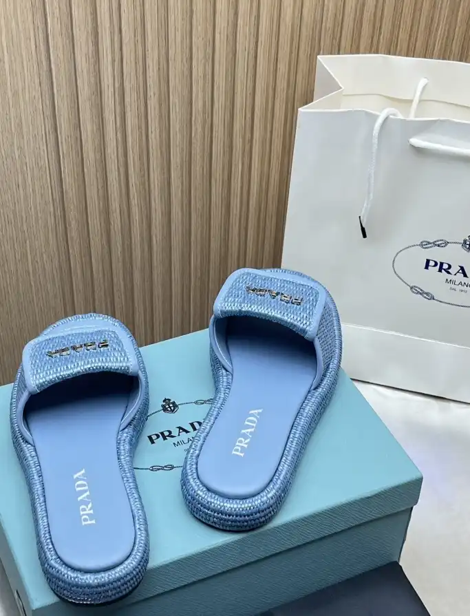 hype Prada Slippers