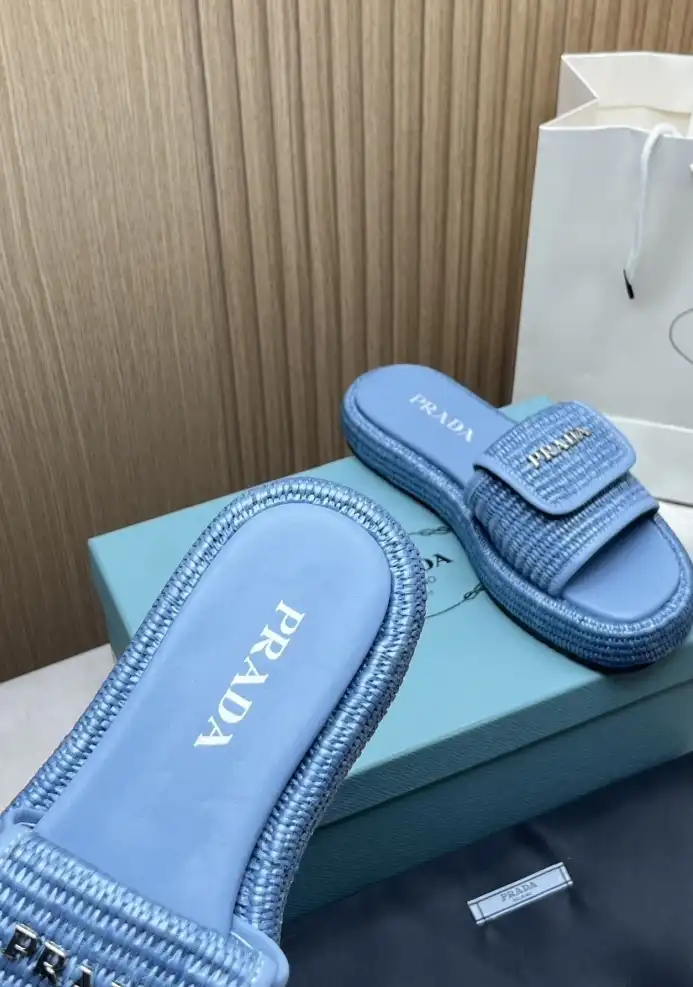 hype Prada Slippers