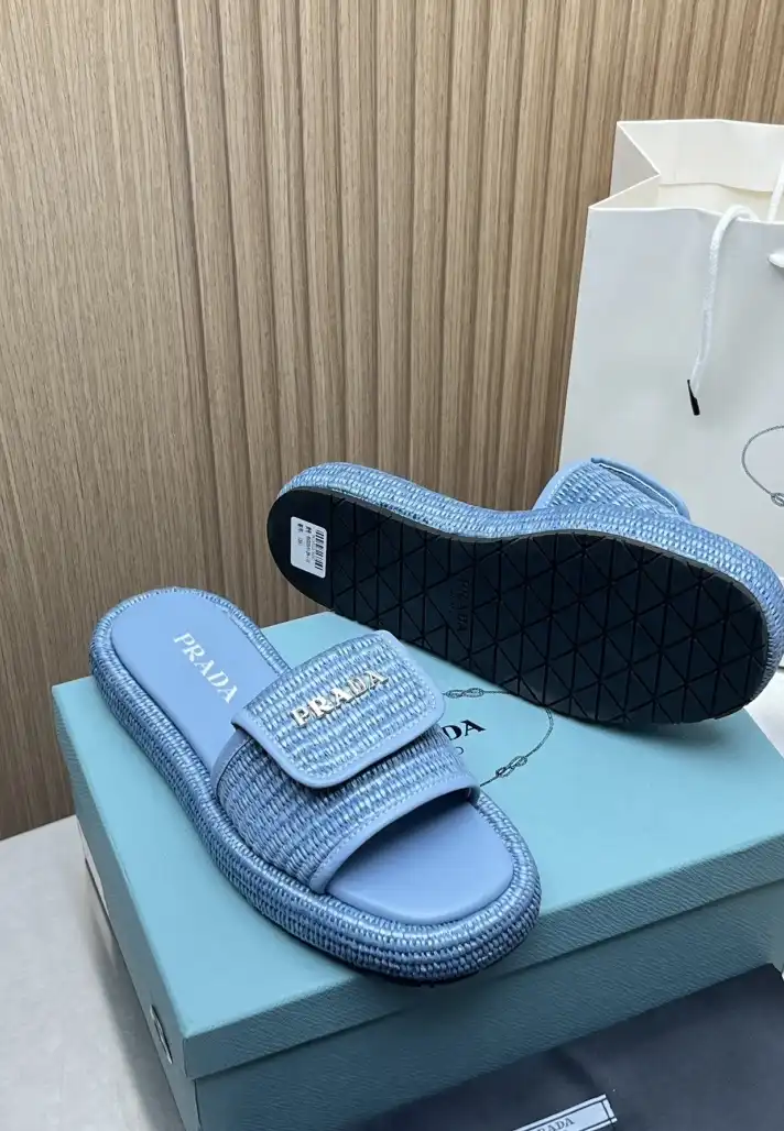 hype Prada Slippers