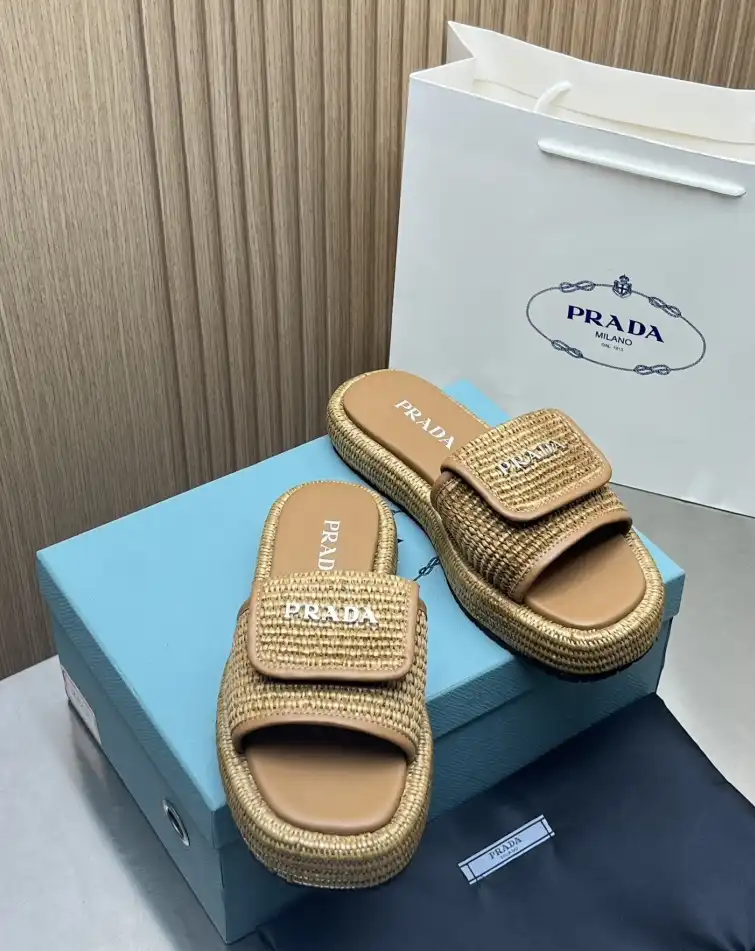 hype Prada Slippers