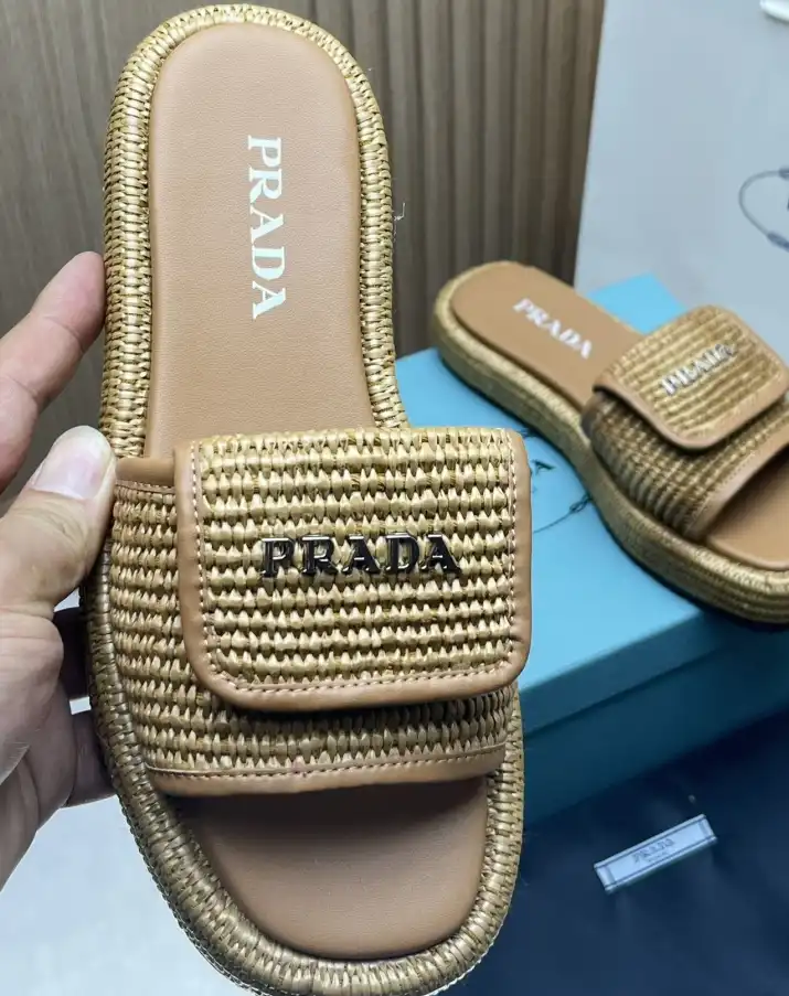 hype Prada Slippers