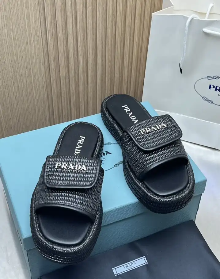 hype Prada Slippers