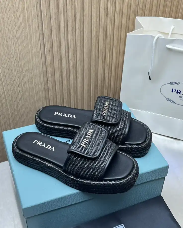 hype Prada Slippers