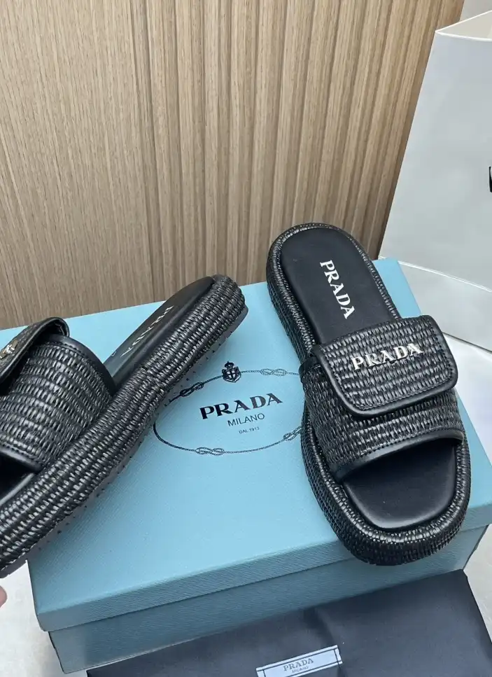 hype Prada Slippers