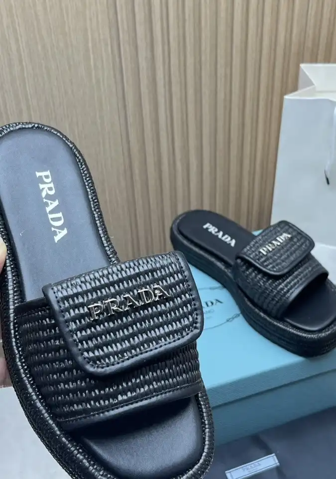 hype Prada Slippers