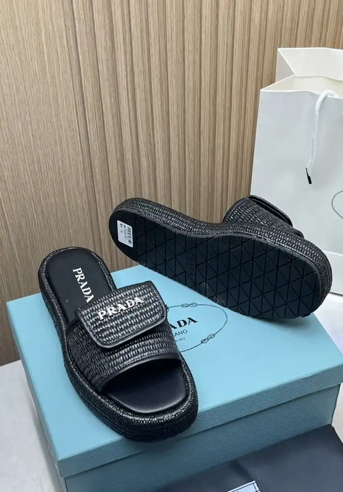 hype Prada Slippers