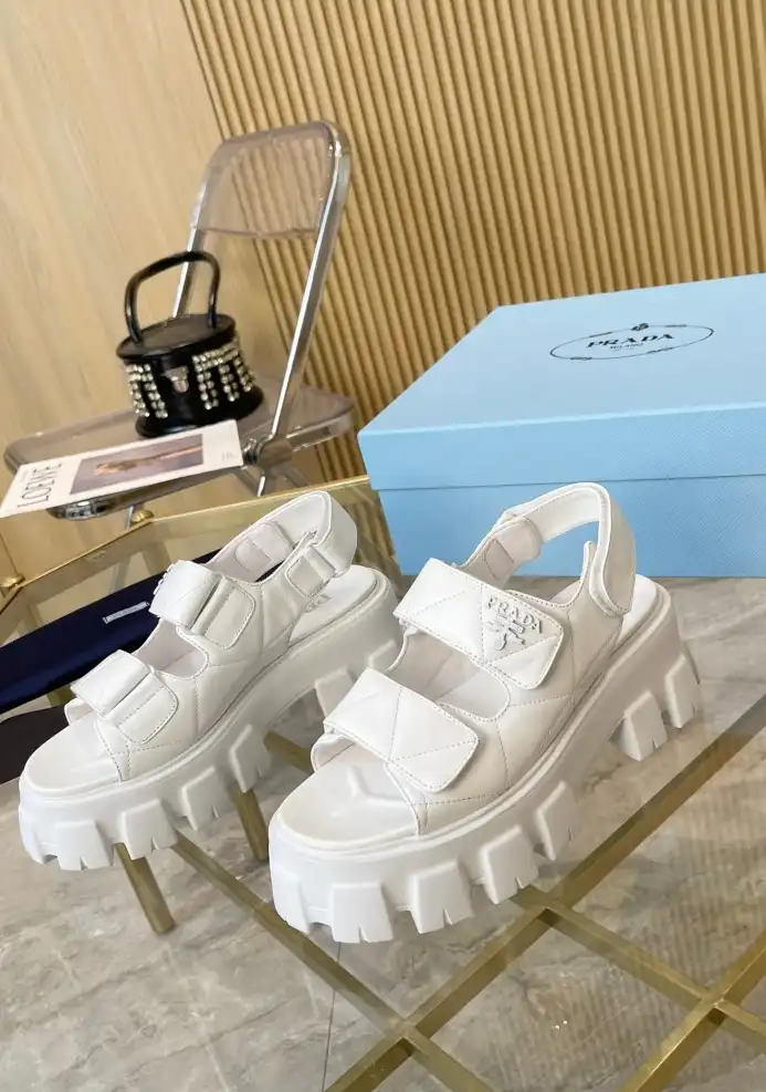 hype Prada Sandals