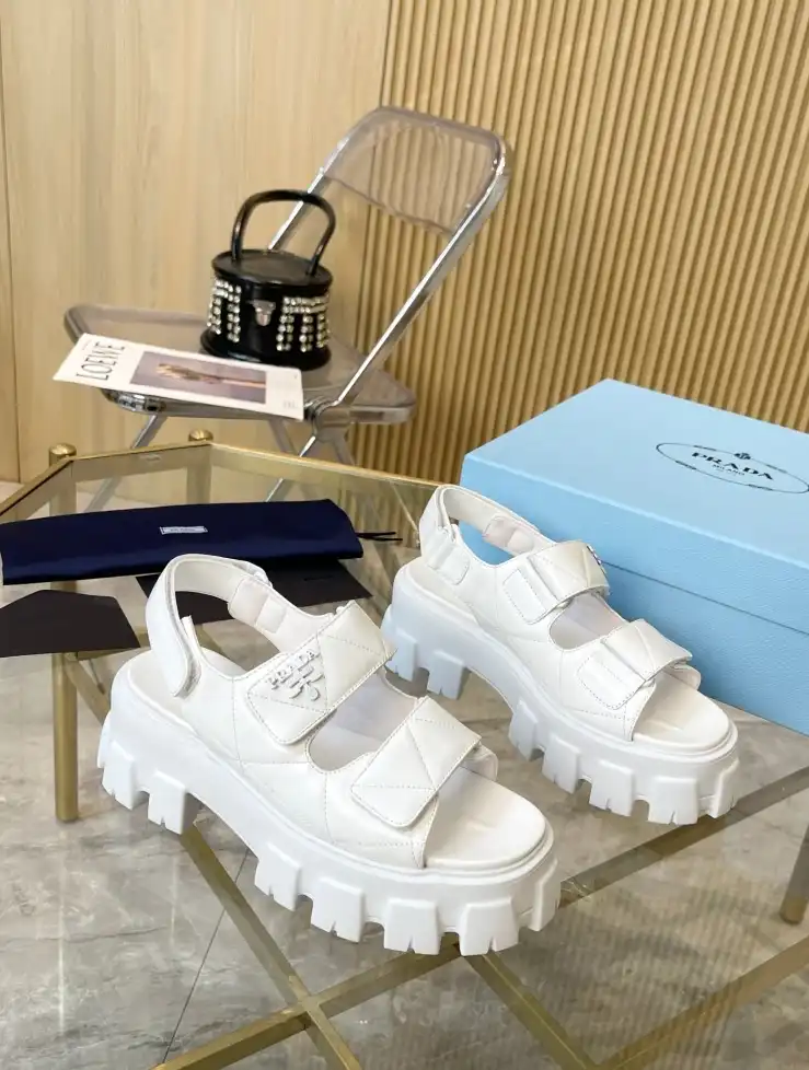 hype Prada Sandals