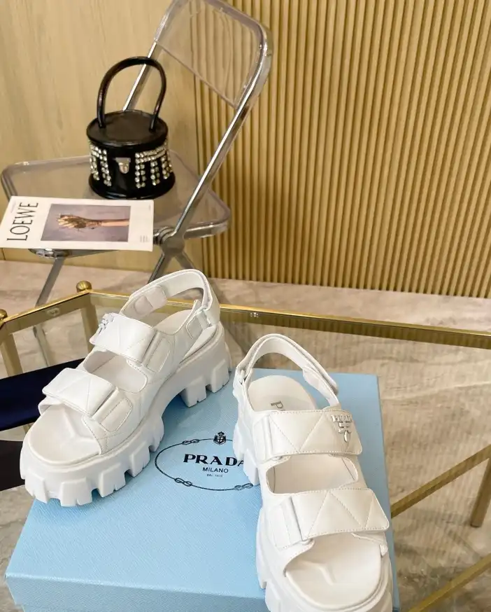 hype Prada Sandals