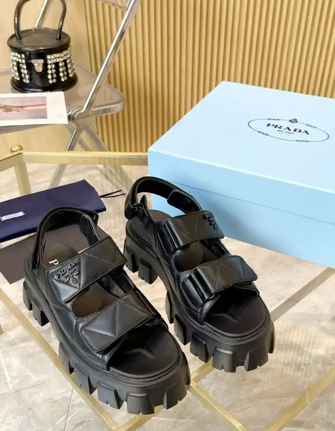 hype Prada Sandals