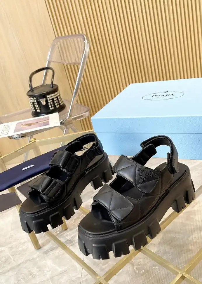 hype Prada Sandals