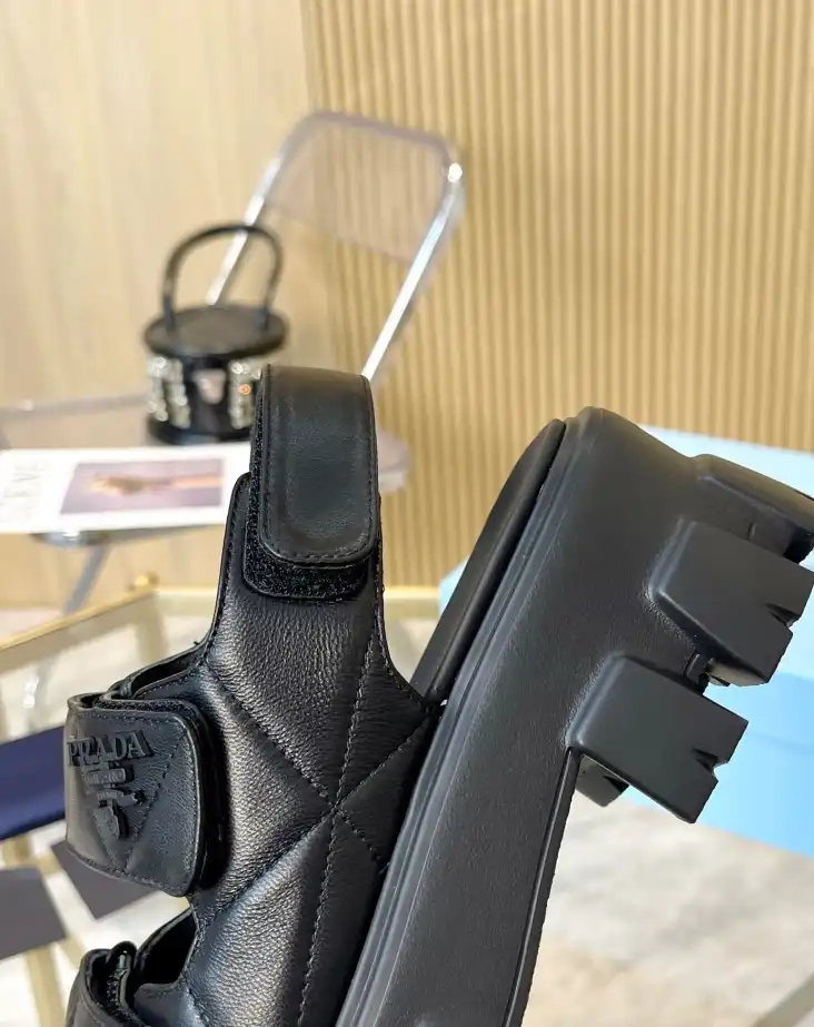 hype Prada Sandals