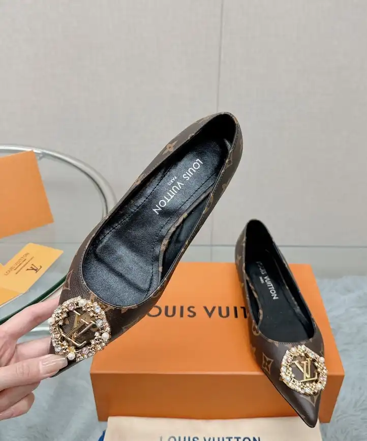 hype LV flat shoes