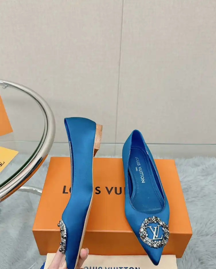 hype LV flat shoes