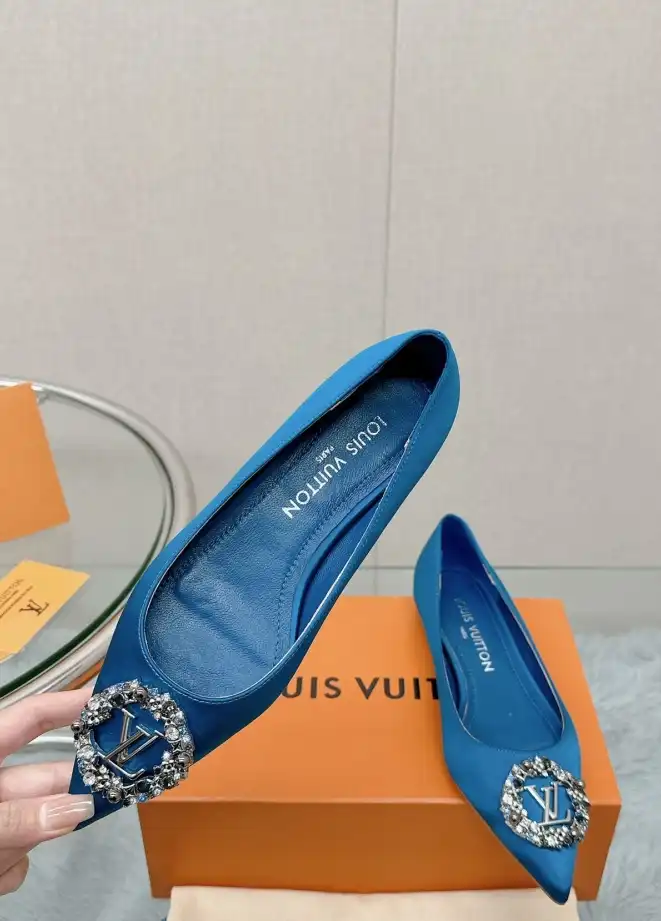 hype LV flat shoes