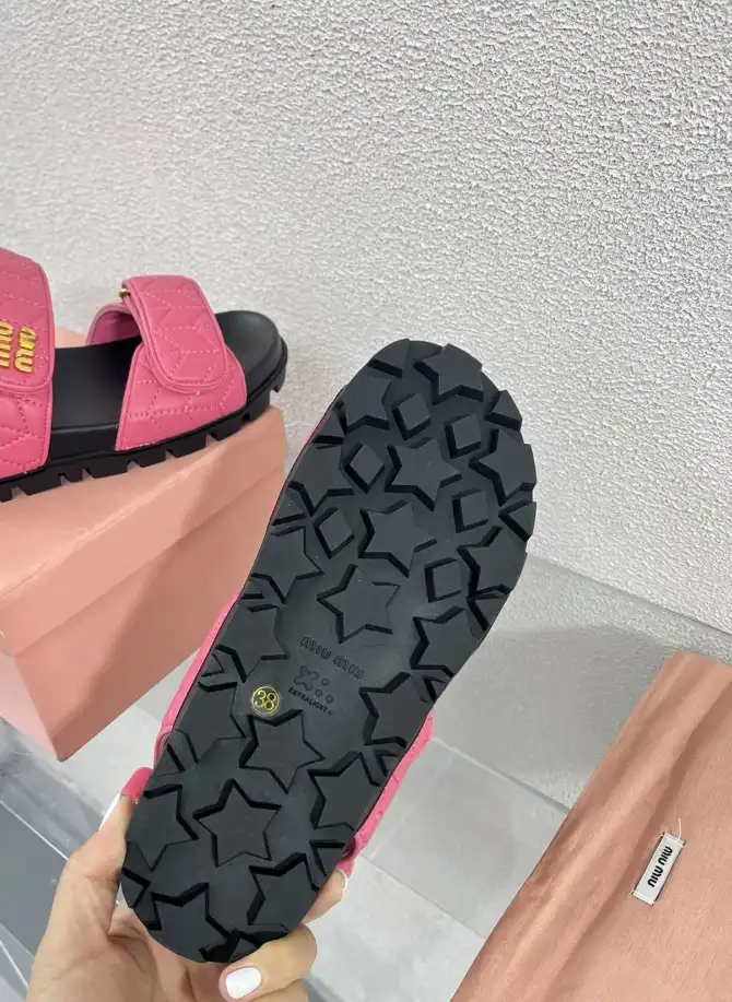 hype Miu Miu Sandals