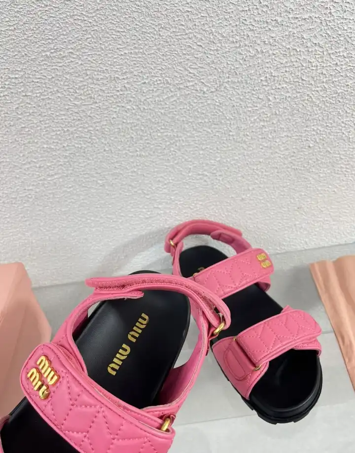 hype Miu Miu Sandals