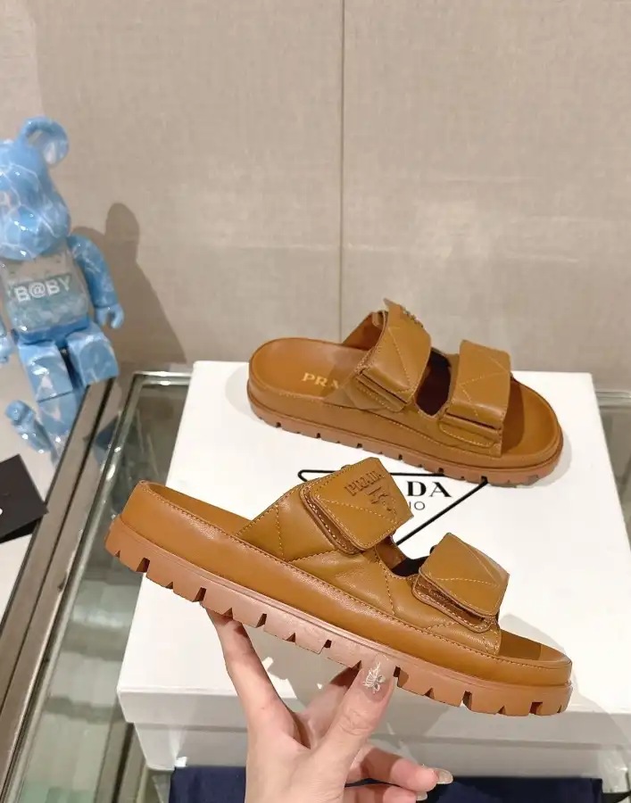 hype Prada Sandals