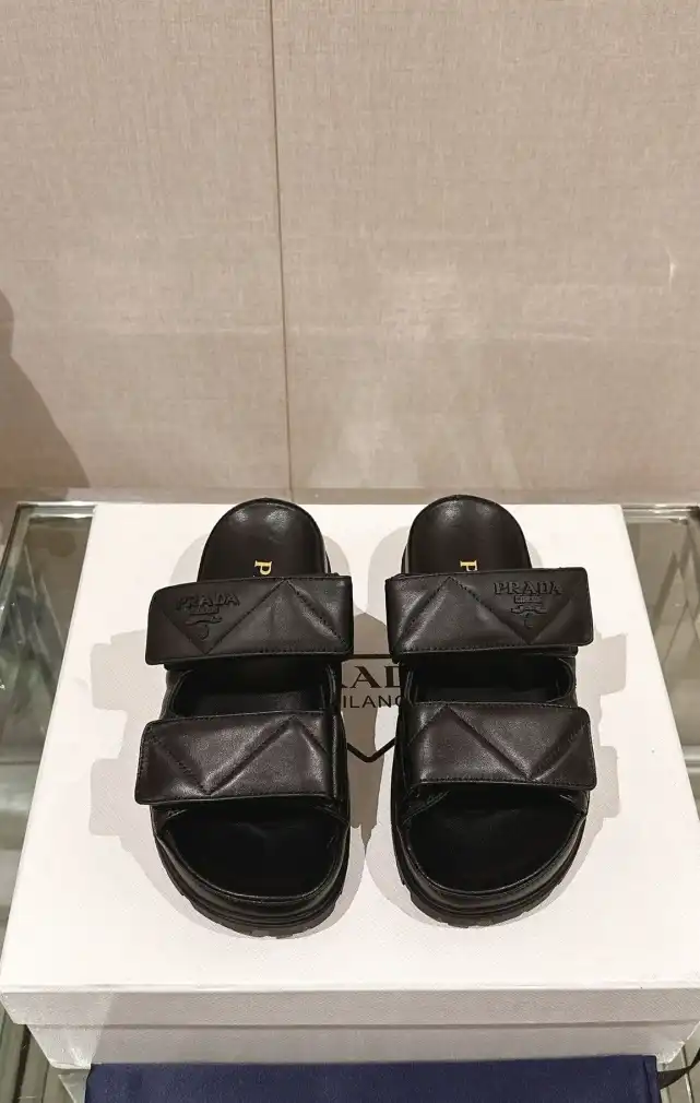 hype Prada Sandals