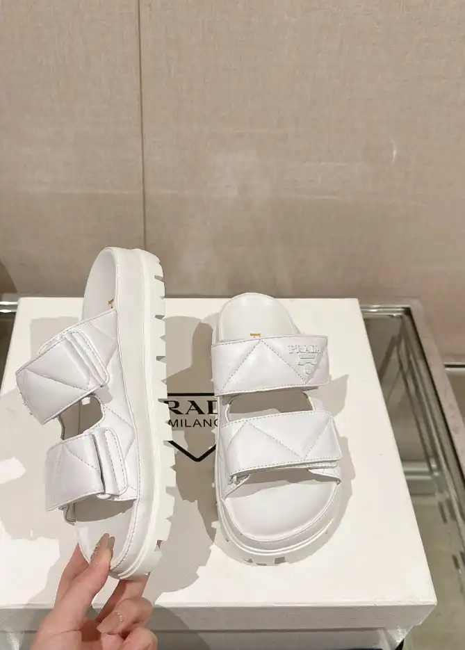 hype Prada Sandals