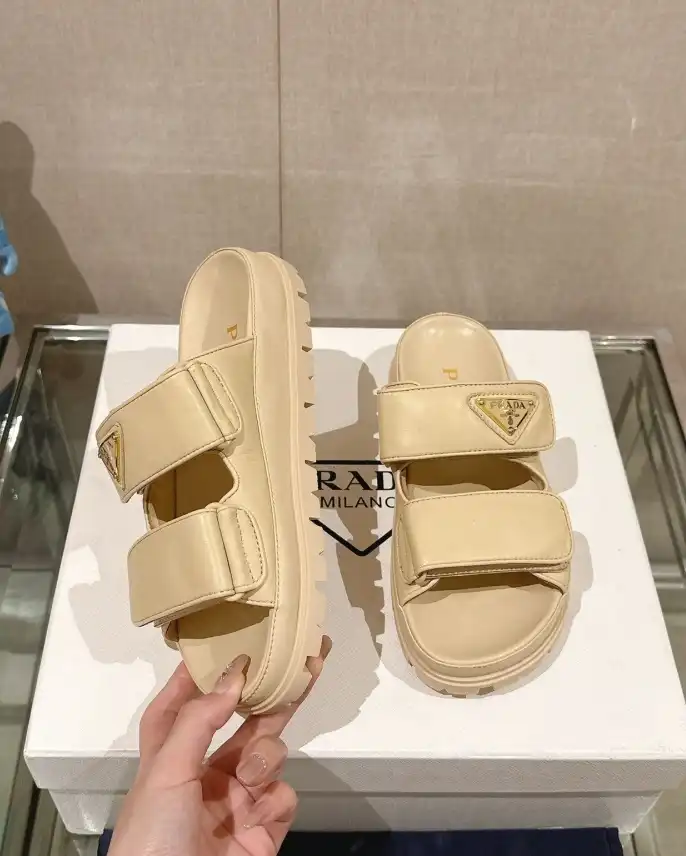 hype Prada Sandals