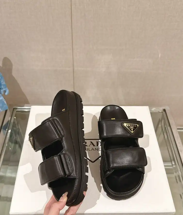 hype Prada Sandals