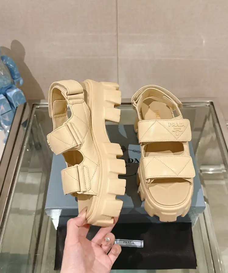 hype Prada Sandals