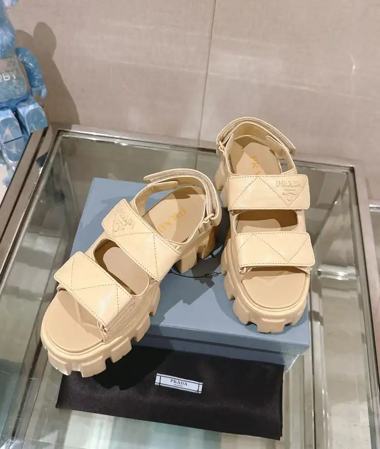 hype Prada Sandals