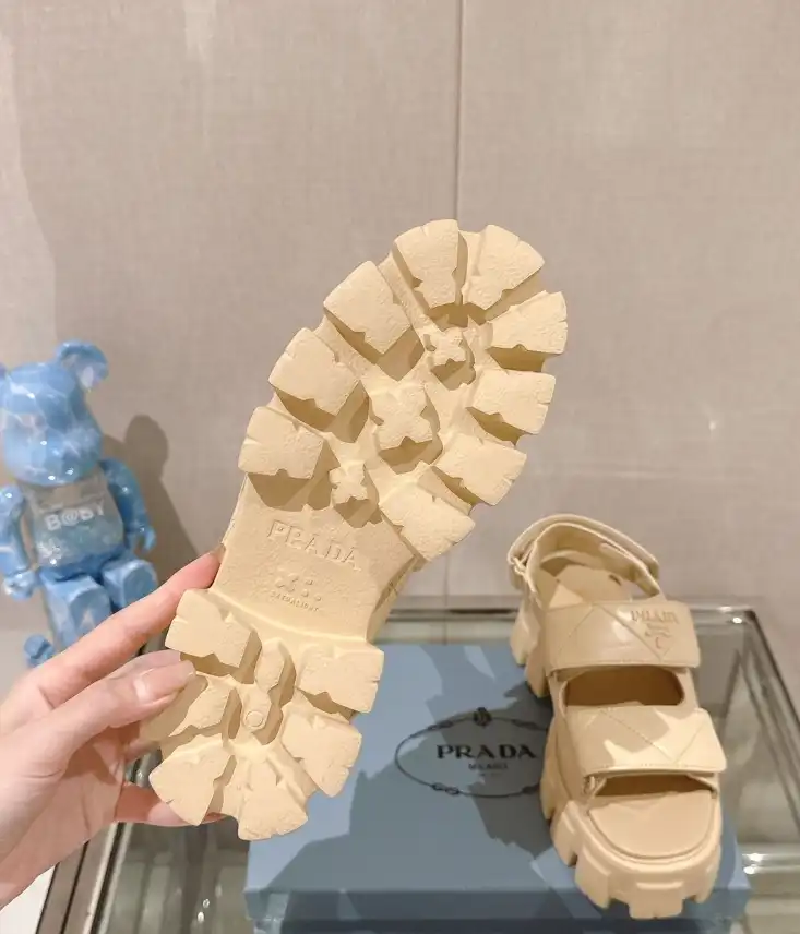 hype Prada Sandals