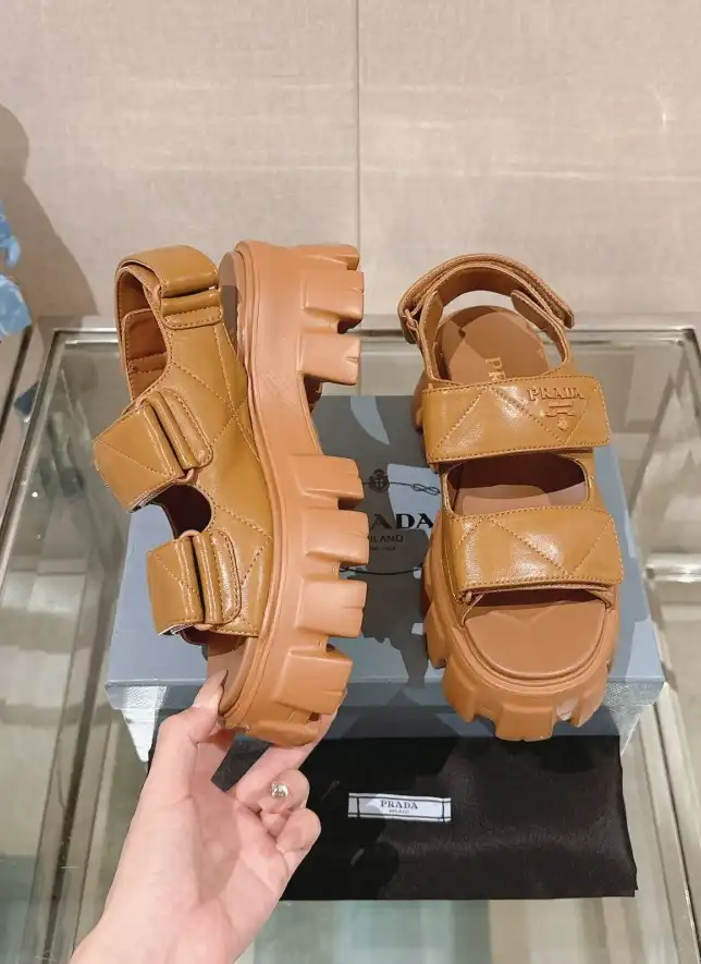 hype Prada Sandals